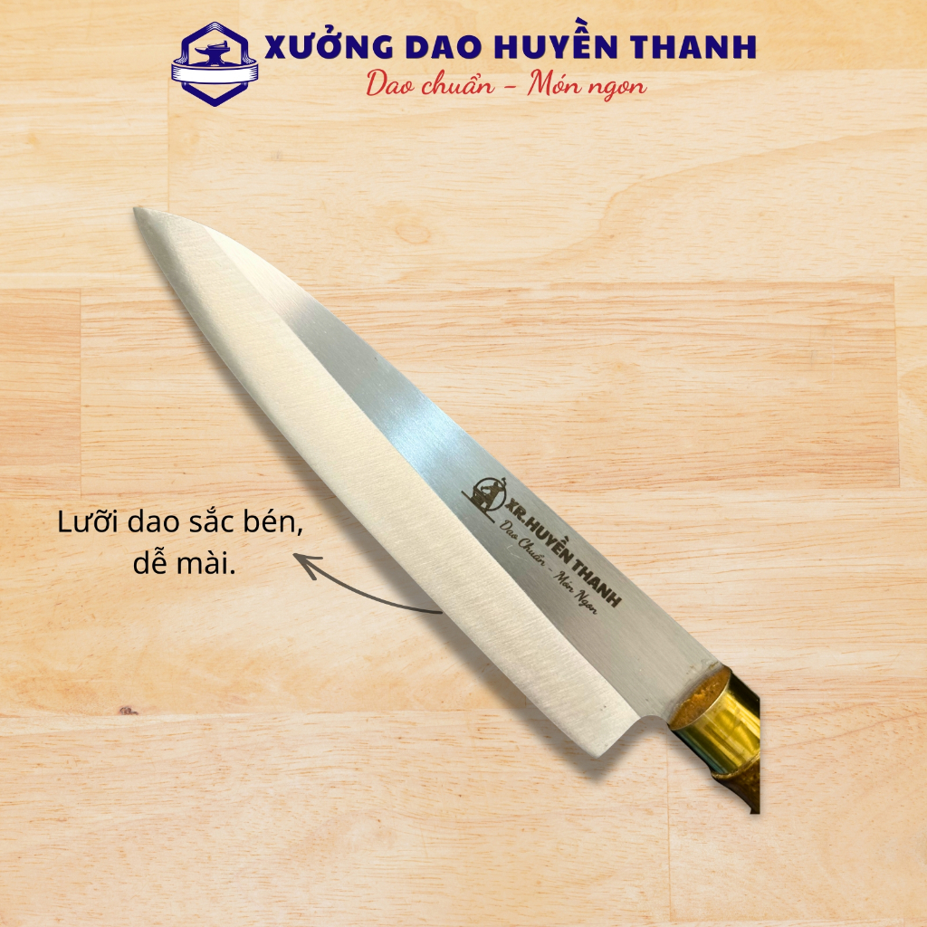 (MUA 4 TẶNG 2) Bộ Dao Nhà Bếp Chuyên Dụng, Thép Nhật 420HC Cao Cấp Kháng Han Rỉ Được Rèn Thủ Công Tặng Mài Dao Kéo.