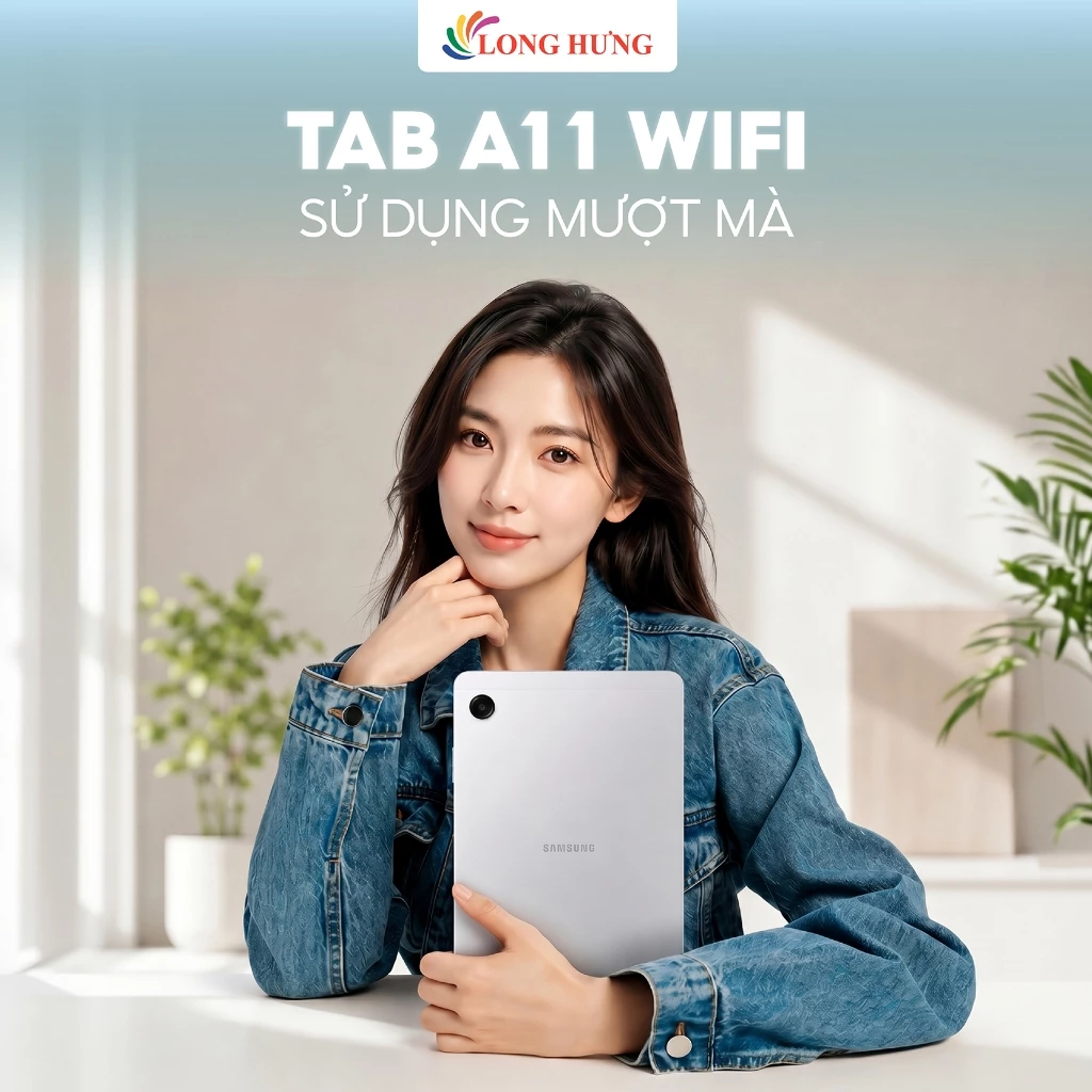 Máy tính bảng Samsung Galaxy Tab A11 Wifi (4GB/64GB) - Hàng chính hãng