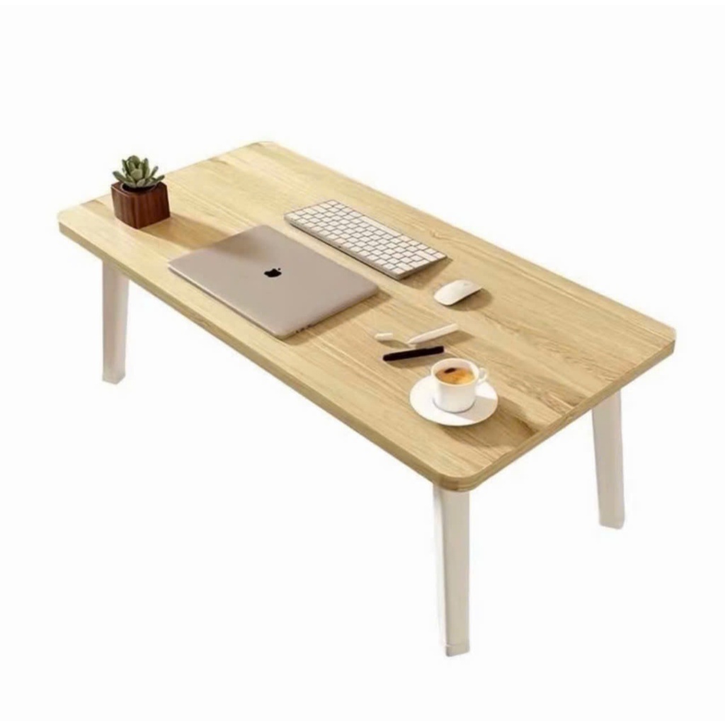 Bàn Gấp Gọn Ngồi Bệt 40*80cm - Bàn Học Sinh, Bàn Ăn, Bàn Di Động Decor Phòng Ngủ Đa Năng Chân Nhựa NAVACO