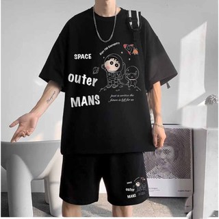 [ SALE SỐC] Bộ Quần Áo Nam Nữ CUSIN dễ thương giành cho cặp đôi ba màu đen, vàng, xanh 10-80kg K1