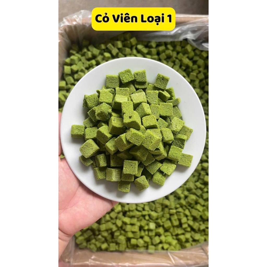 Viên Gà & Cỏ Mèo Sấy Khô Cao Cấp Cho Chó & Mèo