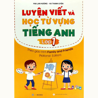 Sách - Luyện Viết Và Học Từ Vựng Tiếng Anh Lớp 1