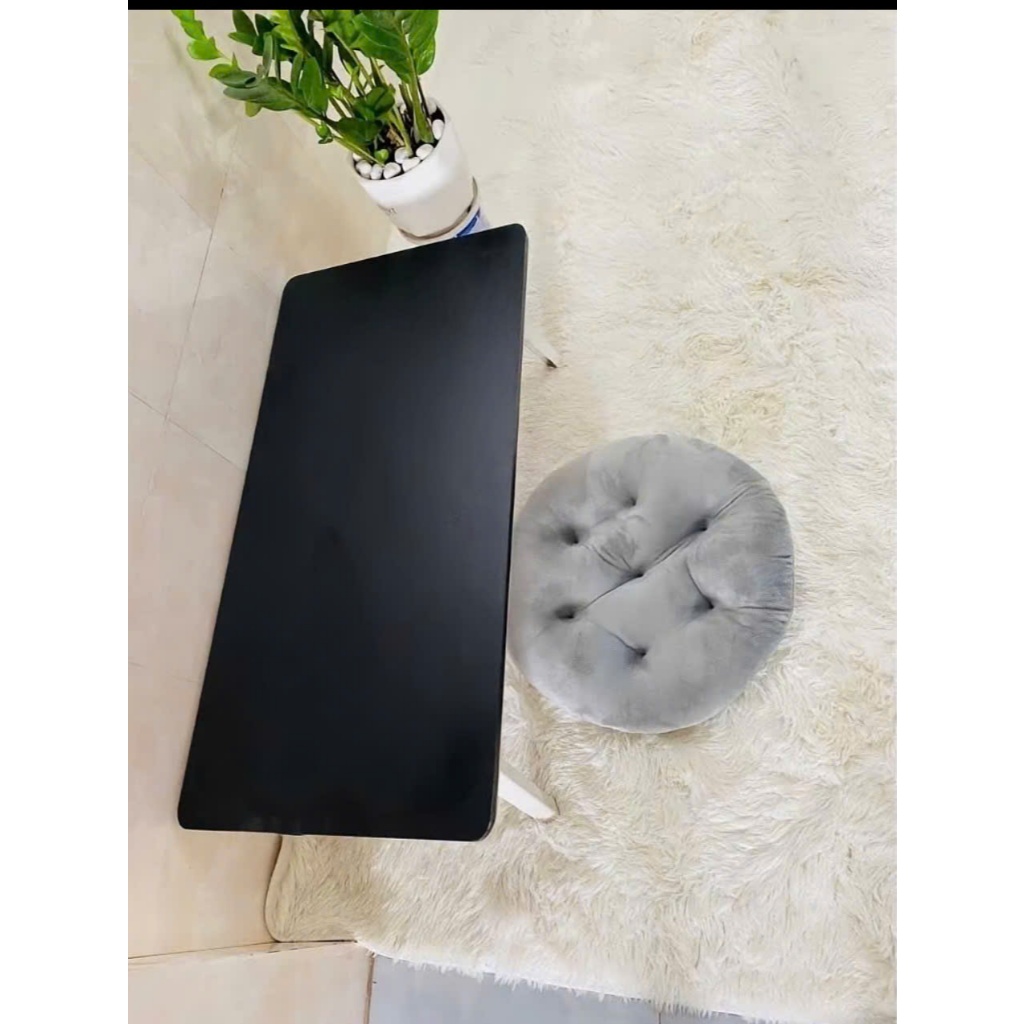 Bàn Gấp Gọn Ngồi Bệt 40*80cm - Bàn Học Sinh, Bàn Ăn, Bàn Di Động Decor Phòng Ngủ Đa Năng Chân Nhựa NAVACO