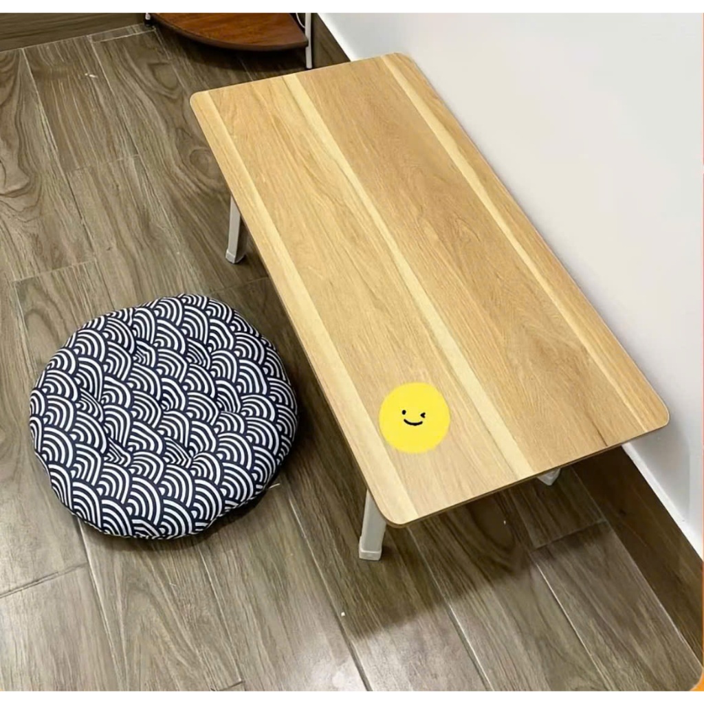 Bàn Gấp Gọn Ngồi Bệt 40*80cm - Bàn Học Sinh, Bàn Ăn, Bàn Di Động Decor Phòng Ngủ Đa Năng Chân Nhựa NAVACO