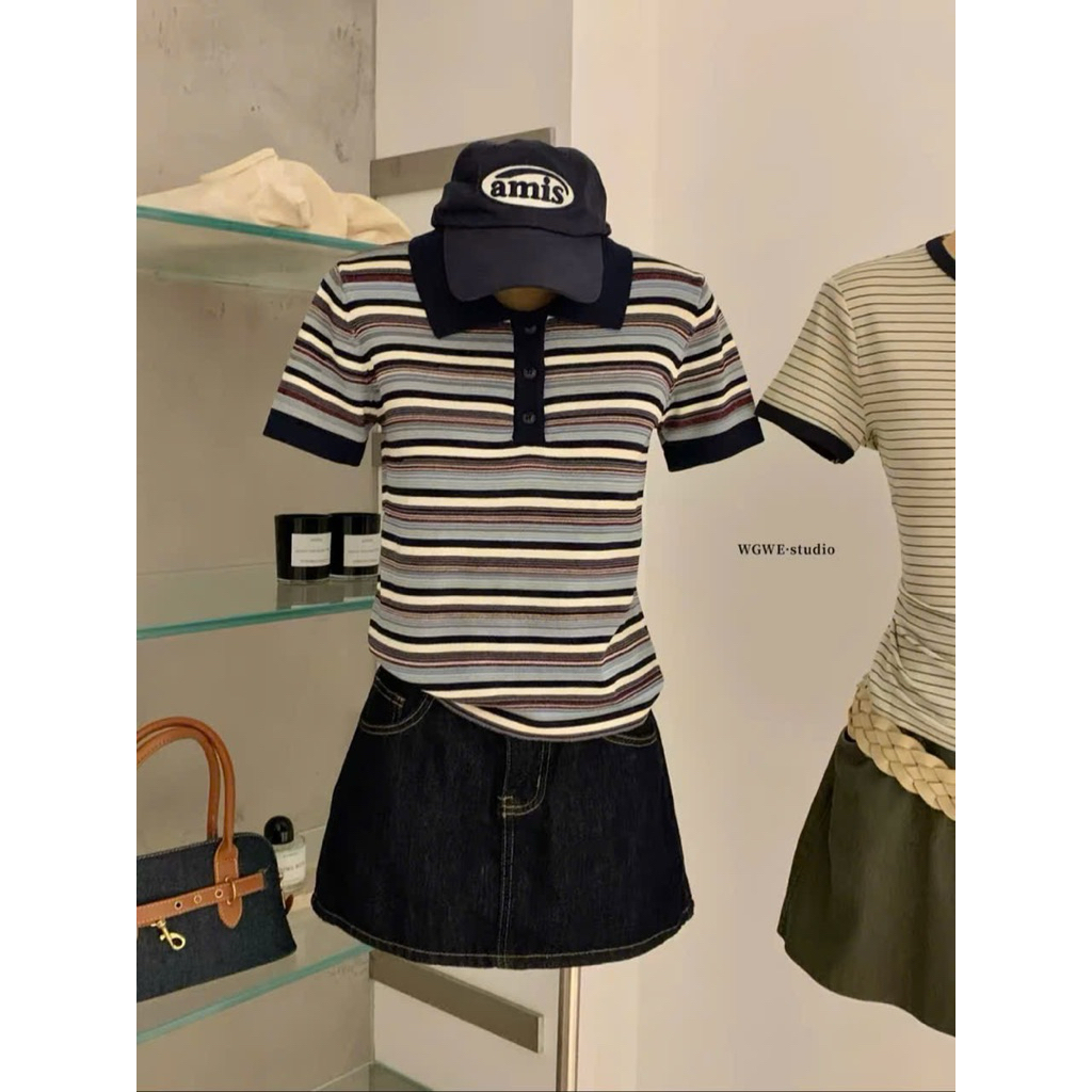 [𝐒𝐮𝐙𝐲] Áo Polo Kẻ WEGE QCCC