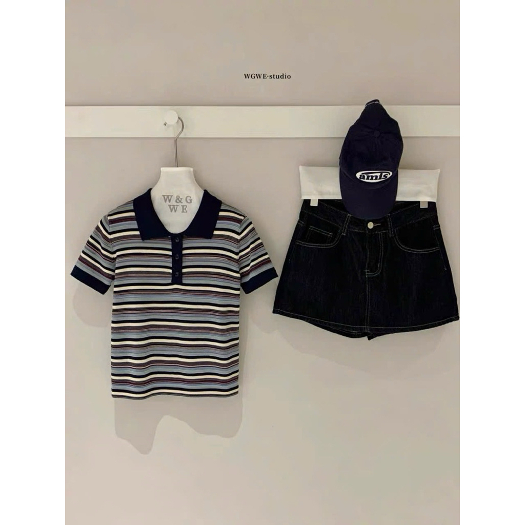 [𝐒𝐮𝐙𝐲] Áo Polo Kẻ WEGE QCCC