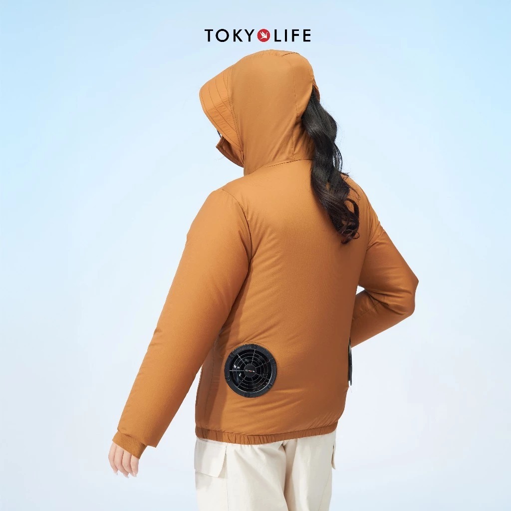 Combo Áo Khoác Gió Quạt Điều Hòa Pin Cao Cấp TOKYOLIFE Làm Mát Siêu Nhẹ Chống Nắng UPF 50+ Cho Nam Và Nữ 40001850