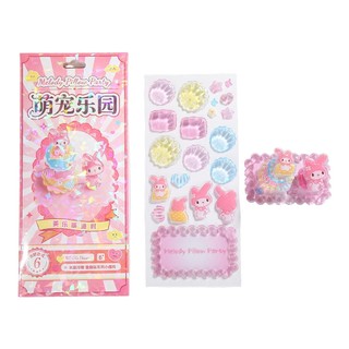 Quà tặng sinh nhật bé gái đồ chơi xếp chồng 3D hình thú cưng dễ thương phát triển tư duy sáng tạo an toàn không mùi