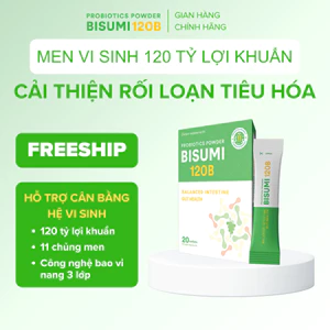 Men vi sinh Bisumi - Bổ sung 120 tỷ lợi khuẩn hỗ trợ cải thiện rối loạn tiêu hóa, đầy bụng khó tiêu
