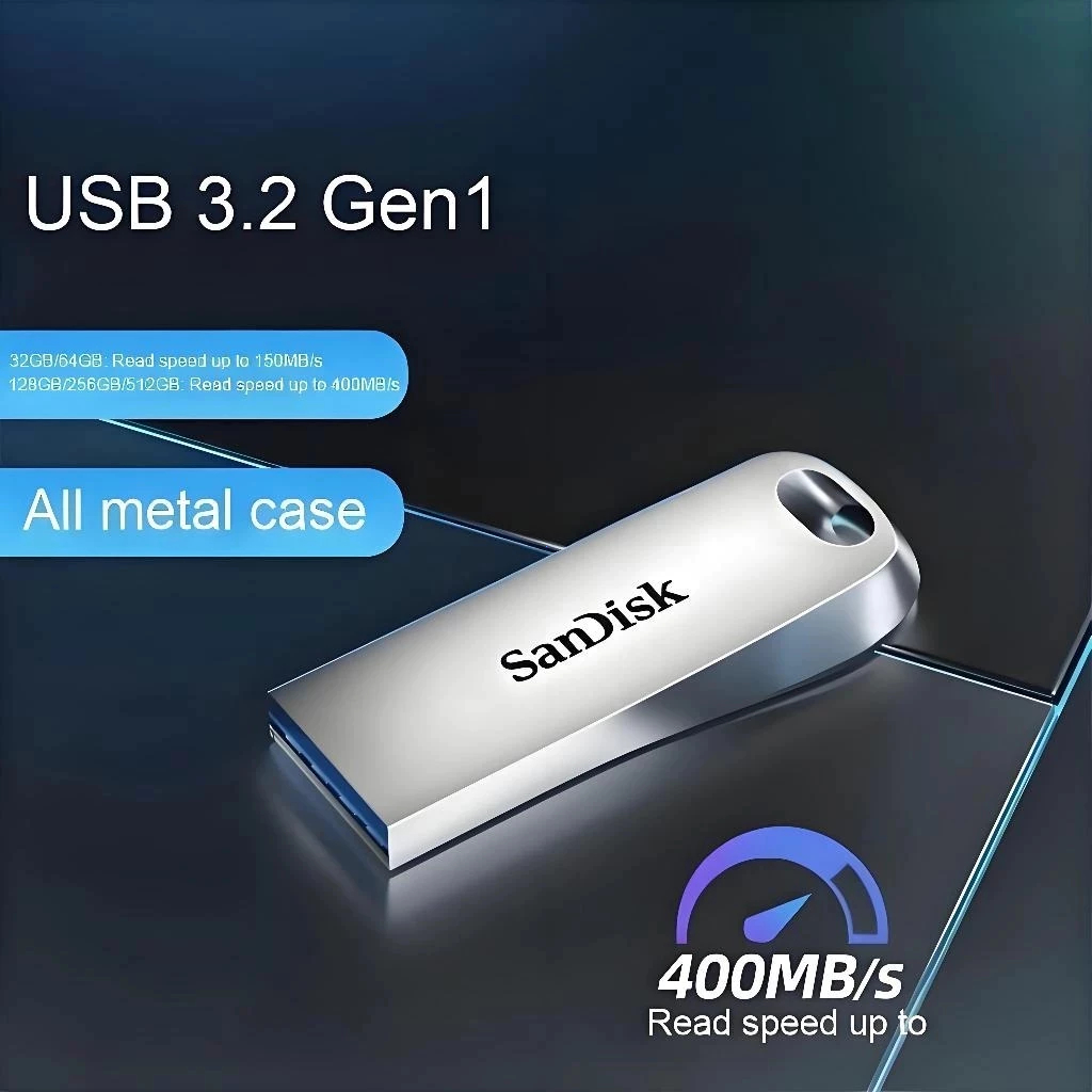 SanDisk Đầu Flash USB 3.2 Phiên Bản Sang Trọng Cao Cấp Bảo hành 5 năm(64GB/128GB/256GB/512GB/1TB)