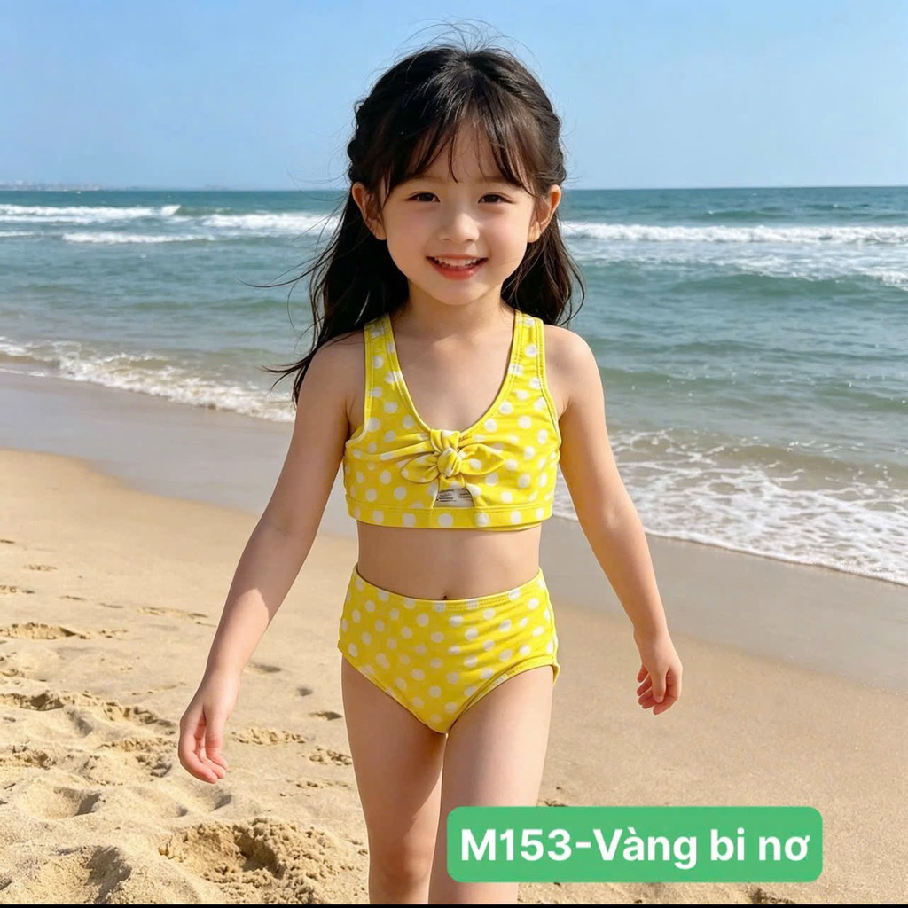 Set đồ bơi bé gái xuất khẩu 4-5Y (15-16.5kg) chống nắng UPF 40-50, đồ bơi dài tay cho bé