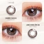 Kính áp tròng khoá ẩm 8H 3 Tháng Màu Nâu Trầm Tự Nhiên CARASE, Lens cận B CHERRY CHOCO