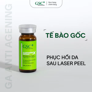 Tế Bào Gốc Chống Lão Hóa, Xử Lý Sẹo Rỗ GSC Anti Ageing Ampoule Tăng Sinh Collagen, Phục Hồi Da Peel 10ml - GB023A