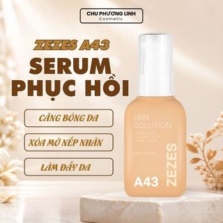 Dung Dịch Dưỡng Da ZEZES DRN Solution 60ml A43 – Hỗ Trợ Làm Thoáng Da, Bổ Sung Dưỡng Chất, Mềm Mịn MP1297