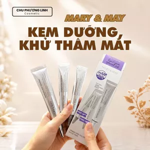 Kem Dưỡng Da Cho Mắt Mary&May Glutathione MP1530 - Hỗ Trợ Mờ Thâm Quầng, Sáng Da Vùng Mắt Cao Cấp
