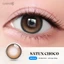 Kính áp tròng khoá ẩm 10H 1 Ngày Màu Nâu Choco CARASE, Lens cận SATUN CHOCO