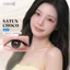 Kính áp tròng khoá ẩm 10H 1 Ngày Màu Nâu Choco CARASE, Lens cận SATUN CHOCO