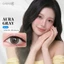 Kính áp tròng khoá ẩm 10H 1 Ngày Màu Xám Khói CARASE, Lens cận AURA GRAY