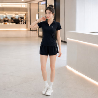 Đồ Tập Gym Nữ Cao Cấp Áo Thể Thao Cổ Khóa Kéo Quần Short 2 Lớp Cạp Bản To Co Giãn Thoáng Mát Sola 35