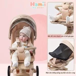 Xe Đẩy Gấp Gọn Cho Bé Vinng Q11 Cao Cấp, Đảo Chiều 3 Tư Thế Nằm, Ngả, Ngồi, Khung Xe Bằng Hợp Kim — ảnh 2