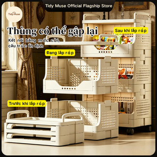 Kệ đựng đồ có bánh xe | Nhiều tầng chắc chắn, chịu lực tốt | Thiết kế nhẹ – dễ di chuyển