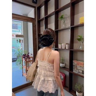 Áo 2 Dây Thô Boi Pha Ren Viền