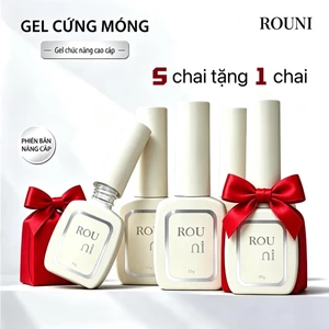 ROUni combo cứng móng chính hãng cao cấp 12g chuyên dụng cho nail tăng độ bền móng chống gãy bền bỉ