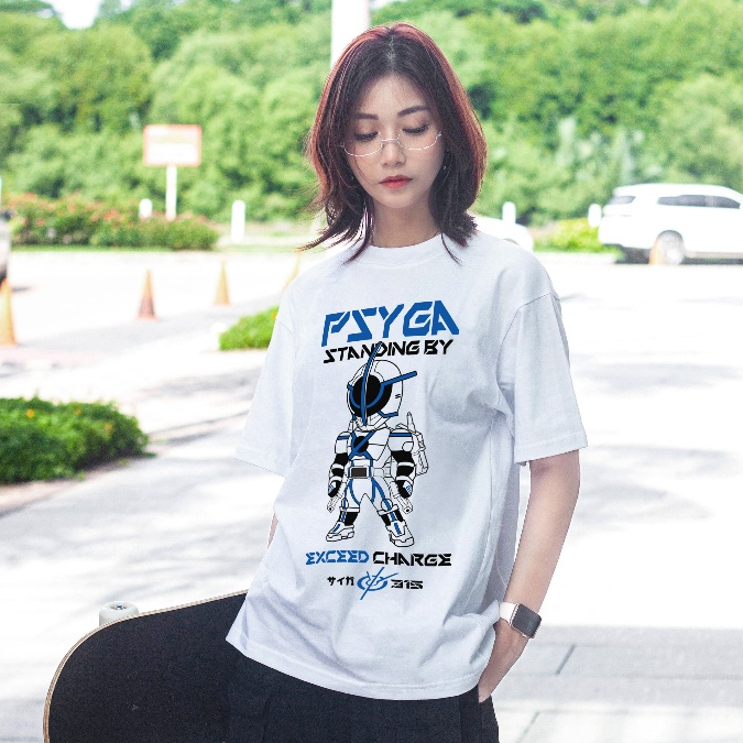 Áo Thun Rider Psyga Nam Nữ Unisex Form Rộng Oversized