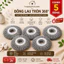 Combo 5 Bông Lau Tròn Thay Thế 360 Độ Cotton Cao Cấp – Thấm Hút Cực Tốt, Dạng Bông Tăm Mềm Mịn.