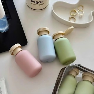 Bộ Chiết Mỹ Phẩm Du Lịch 3 Chai 100ml Kèm Túi PVC | Chai Chiết Mỹ Phẩm Mini Chống Rò Rỉ Tiện Lợi