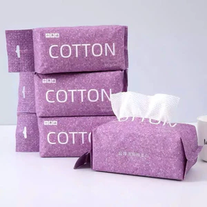 Khăn giấy khô đa năng cotton - Khăn lau mặt, tẩy trang vệ sinh cho mẹ và bé