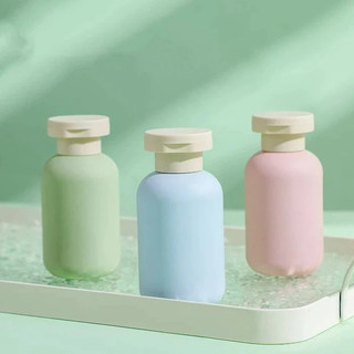 Bộ Chiết Mỹ Phẩm Du Lịch 3 Chai 100ml Kèm Túi PVC | Chai Chiết Mỹ Phẩm Mini Chống Rò Rỉ Tiện Lợi