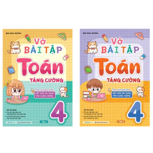 Vở Bài Tập Toán Tăng Cường Lớp 4 (Theo Sách Giáo Khoa Kết Nối Tri Thức Với Cuộc Sống)