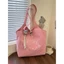 Túi Tote Vải Hồng Hình Hello Kitty Dễ Thương 🌸