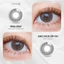 Kính áp tròng khoá ẩm 1 Ngày Màu Xám Nâu Trầm Tự Nhiên CARASE, Lens cận RENA GRAY