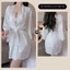 Áo Choàng Lụa Cao Cấp Nhiều Màu Kèm Đai Thắt Eo Sang Chảnh Sexy Gợi Cảm