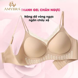 [ AMYBRA BST HÈ ] Áo Ngực Nữ Phối Ren Quyến Rũ – Áo Lót Nữ Không Gọng Su Đúc Mềm Mịn Nâng Đỡ Tự Nhiên AMYBRA A2606