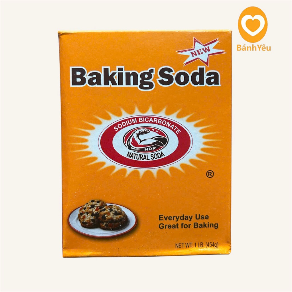 Baking soda (chính hãng) – dùng làm bánh (hộp nguyên / chia lẻ 50g)