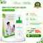 Bình rửa mũi VAN KÉP CHỐNG SẶC 240ml DR GREEN cho người lớn và trẻ từ 1 tuổi - Kèm 10 gói muối biển nha đam