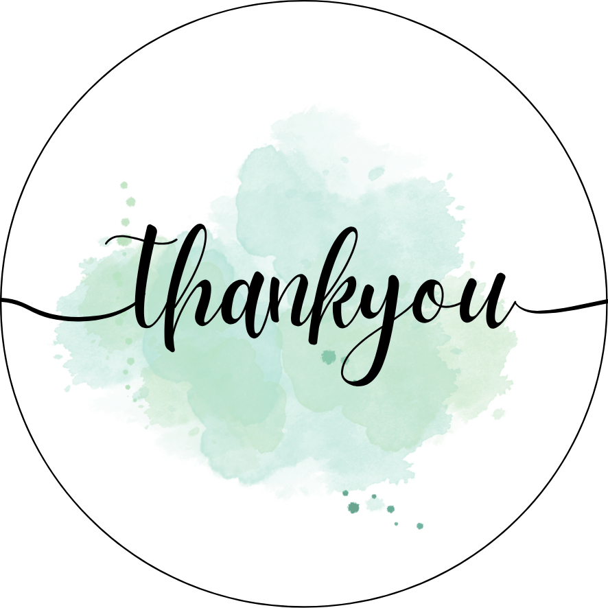 200 TEM CẢM ƠN TỰ DÍNH – STICKER THANK YOU DÁN HỘP, DÁN TÚI, ĐÓNG GÓI HÀNG HÓA (HÀNG THIẾT KẾ)