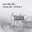 Combo 5 Giá Inox Để Xà Bông Dán Tường Đa Năng – Khay Đựng Xà Phòng Nhà Tắm Cao Cấp