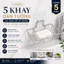 Combo 5 Giá Inox Để Xà Bông Dán Tường Đa Năng – Khay Đựng Xà Phòng Nhà Tắm Cao Cấp
