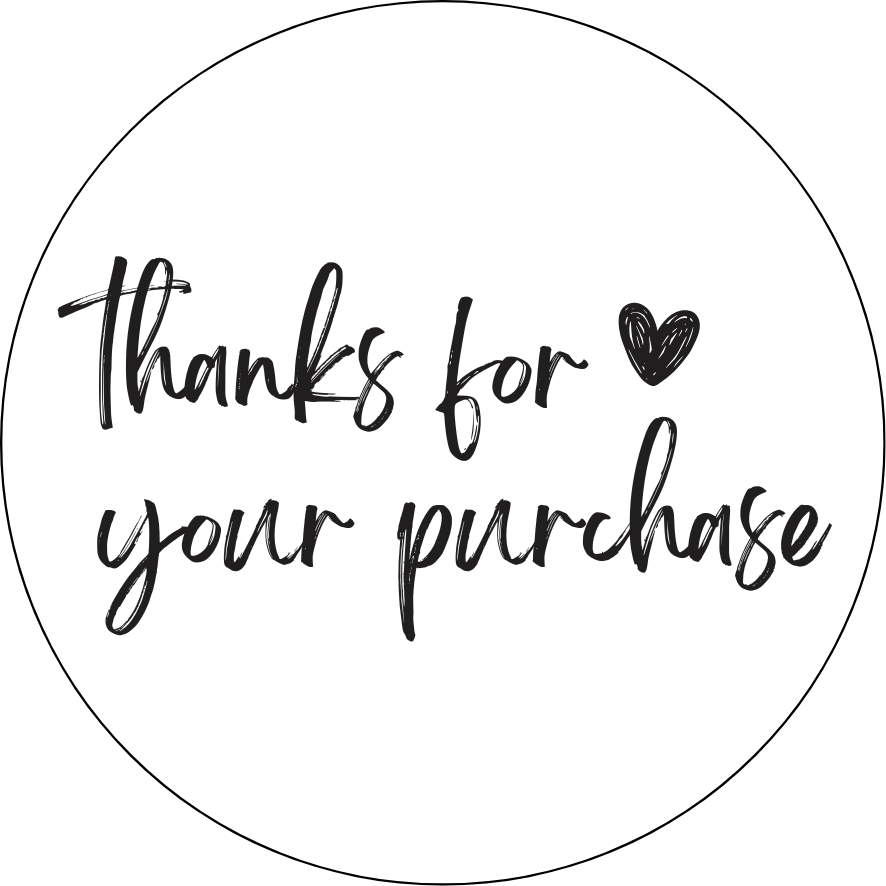200 TEM CẢM ƠN TỰ DÍNH – STICKER THANK YOU DÁN HỘP, DÁN TÚI, ĐÓNG GÓI HÀNG HÓA (HÀNG THIẾT KẾ)