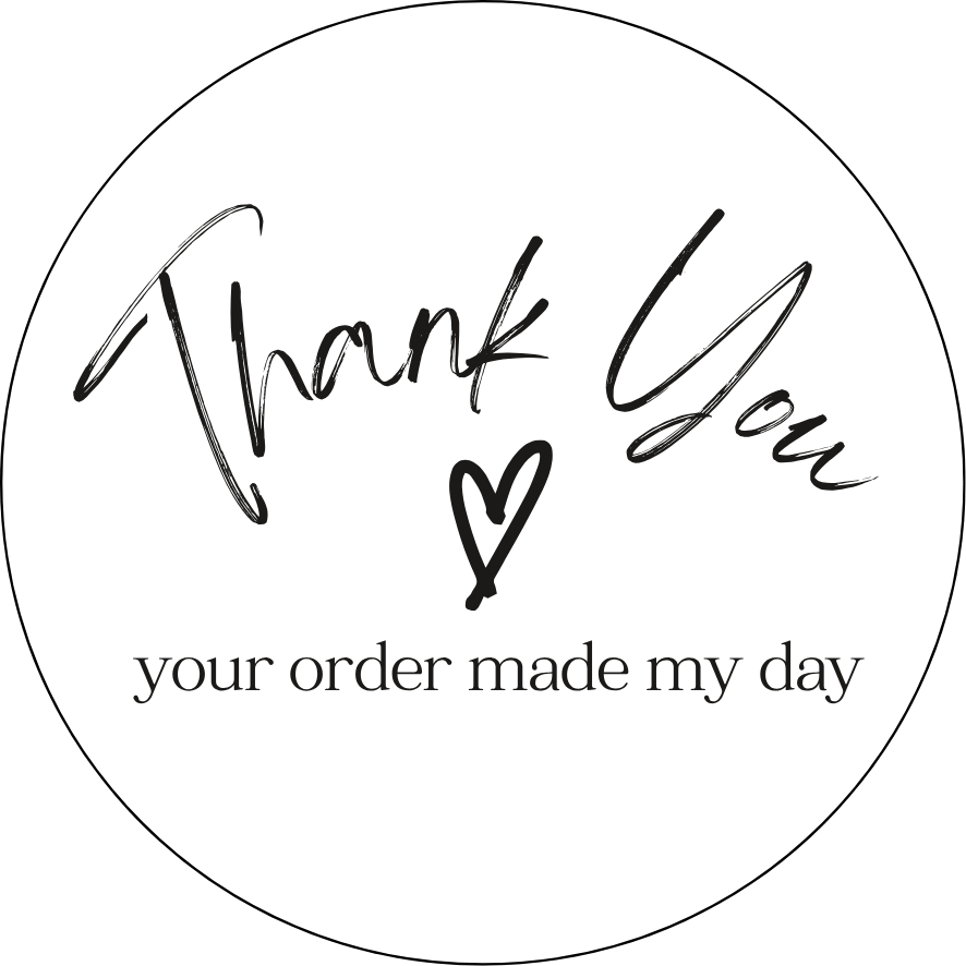 200 TEM CẢM ƠN TỰ DÍNH – STICKER THANK YOU DÁN HỘP, DÁN TÚI, ĐÓNG GÓI HÀNG HÓA (HÀNG THIẾT KẾ)