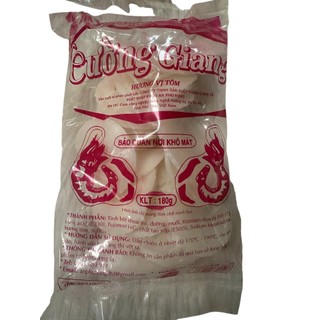 Phồng Tôm Cường Giang 180G Giòn Xốp Thơm Ngon Ăn Vặt Chiên Phồng Cực Ngon