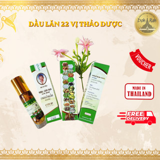 Dầu Lăn 13 Vị Thảo Dược Otop 8ml Thái Lan Giúp Giảm Đau Nhức Mõi - SHOP DẦU DOKRAK