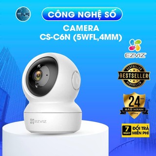 Camera Wifi trong nhà EZVIZ CS-C6N (5WFL,4MM) - Độ phân giải 3K - đàm thoại 2 chiều - Chính Hãng