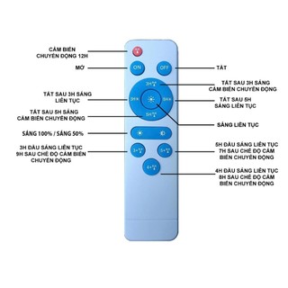 Đèn đường năng lượng mặt trời Vạn Năng Solar 30W-cảm biến chuyển động