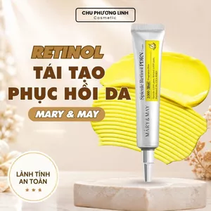 Kem Dưỡng Retinol Phục Hồi Da Mary&May PDRN Cream 15ml MP1529 - Tái Tạo Da Giảm Nhăn Mờ Thâm Căng Mịn