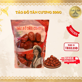 Táo Đỏ TÂN CƯƠNG CÔ GÁI Size Lớn Loại 1 Túi 500g Nhập Khẩu Trung Quốc - SHOP DẦU DOKRAK